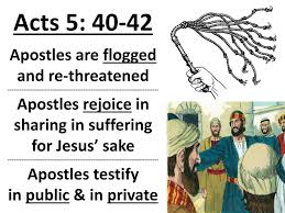 First Persecution of the Church – Acts 5:12-42